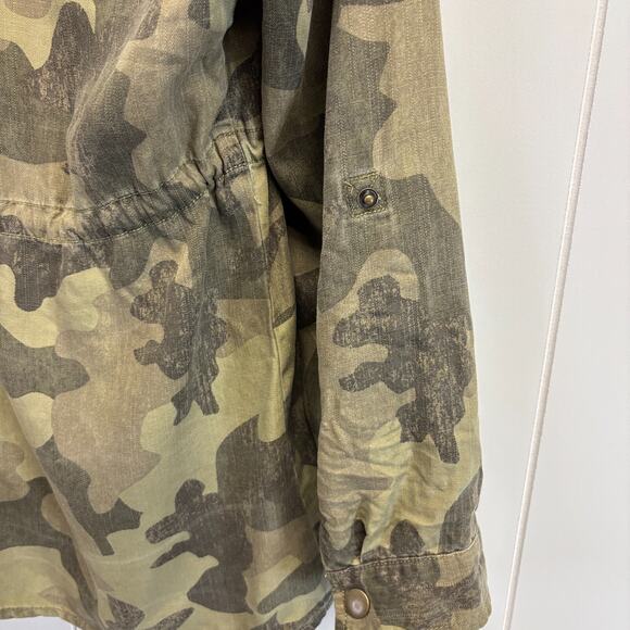 Knox Rose Women's Lightweight Boho Indie Camo Jacket Size S Farm Girl America - Picture 7 of 10